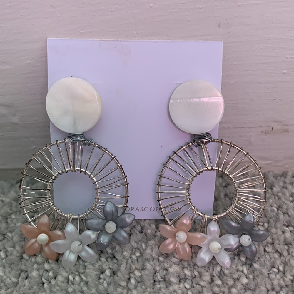 Floral Statement Earrings